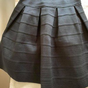 Black Elastic Skirt